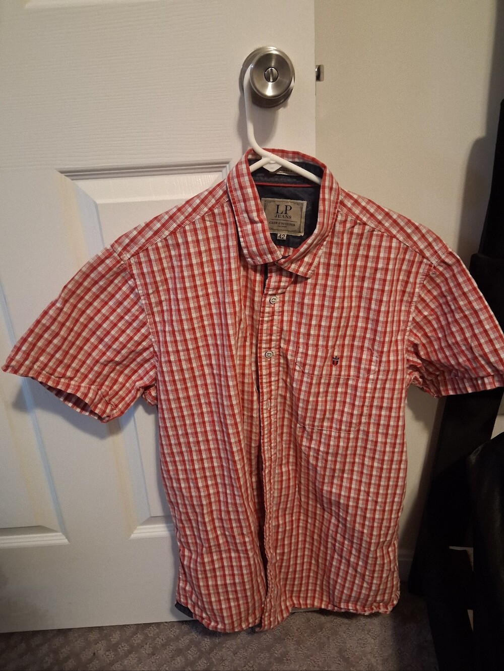 LP Jeans Short-Sleeve Button-Up Shirt